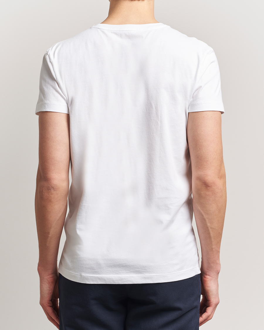 Mies | T-paidat | Gant | 2-Pack Crew Neck T-Shirt Navy/White