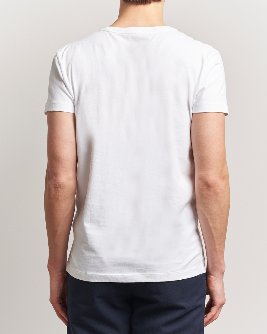 Mies | T-paidat | Gant | 2-Pack Crew Neck T-Shirt Black/White