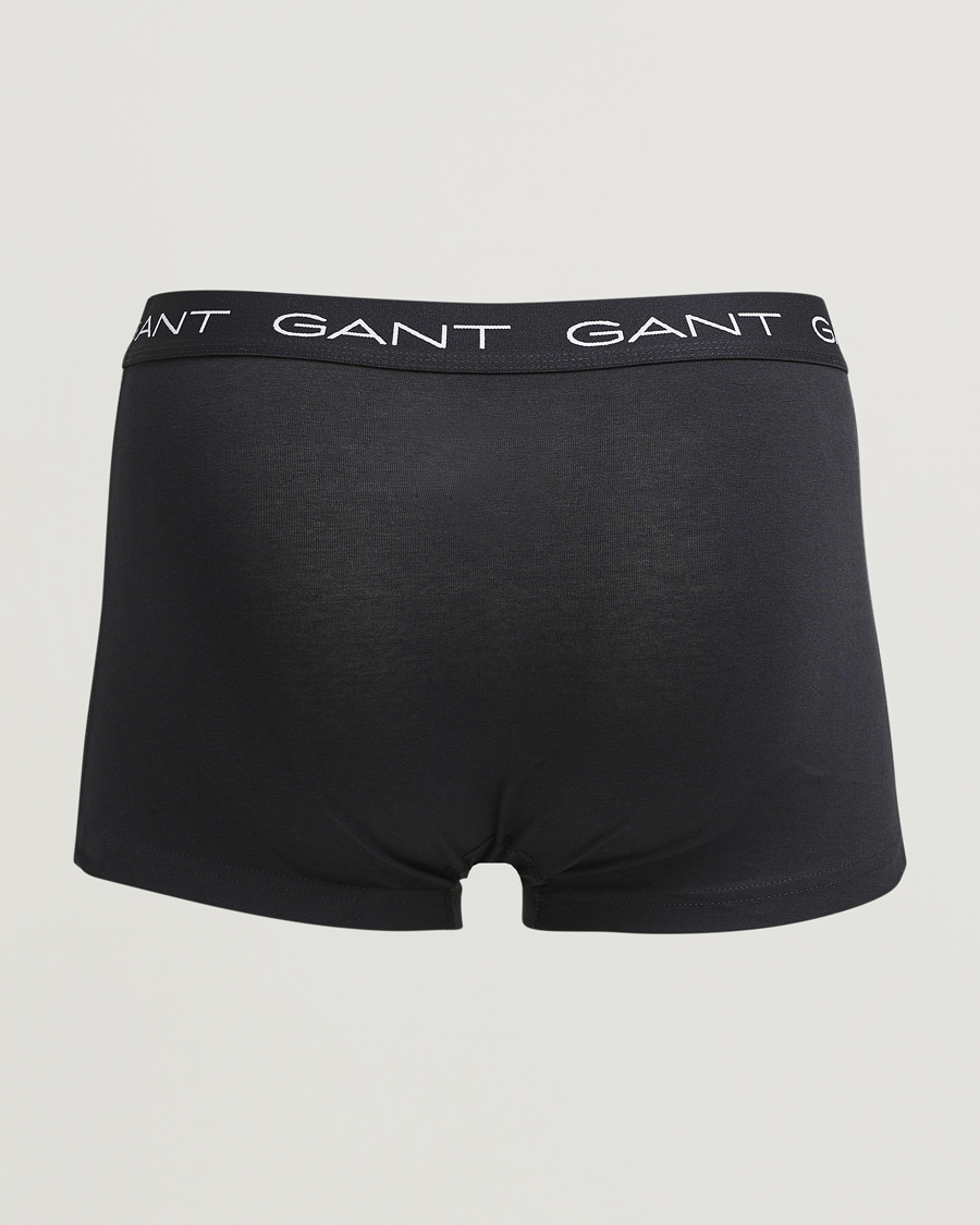 Mies | Alusvaatteet | Gant | 3-Pack Trunks Black
