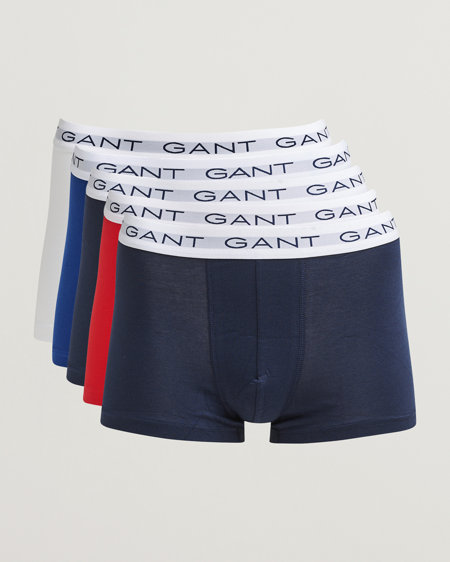 Mies | Alusvaatteet | Gant | 5-Pack Trunks Multi