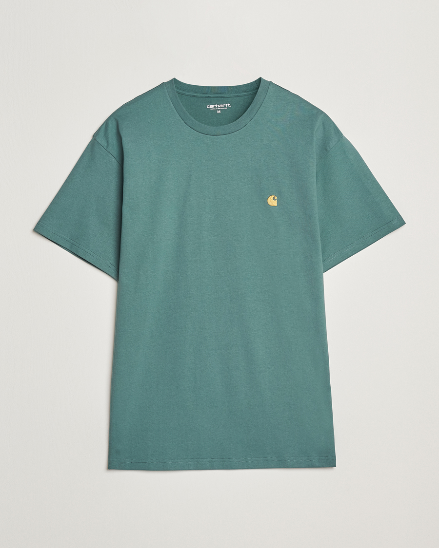 Mies | T-paidat | Carhartt WIP | Chase Short Sleeve T-Shirt Silver Pine