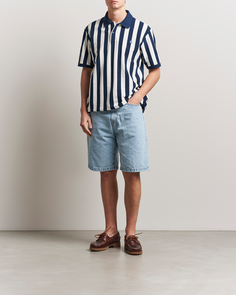 Mies | Pikeet | Carhartt WIP | Boynton Piqué Polo Blue