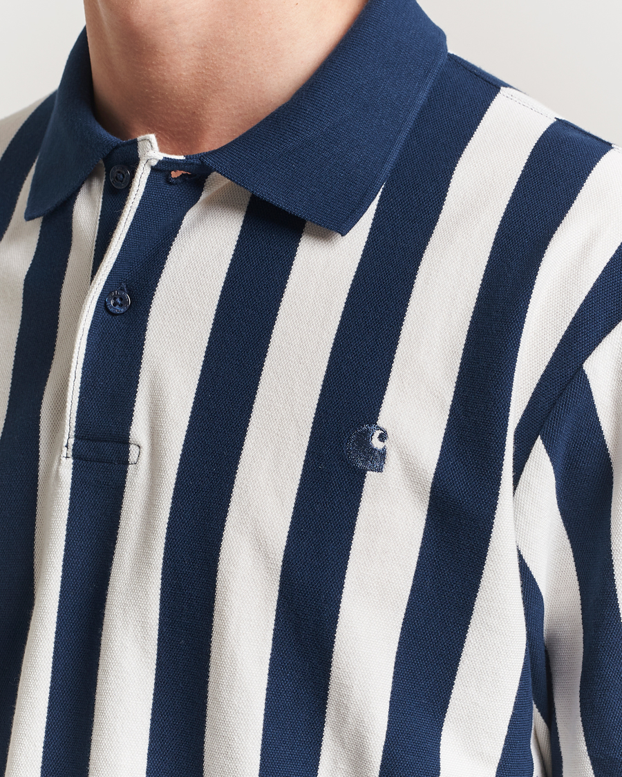 Mies | Pikeet | Carhartt WIP | Boynton Piqué Polo Blue