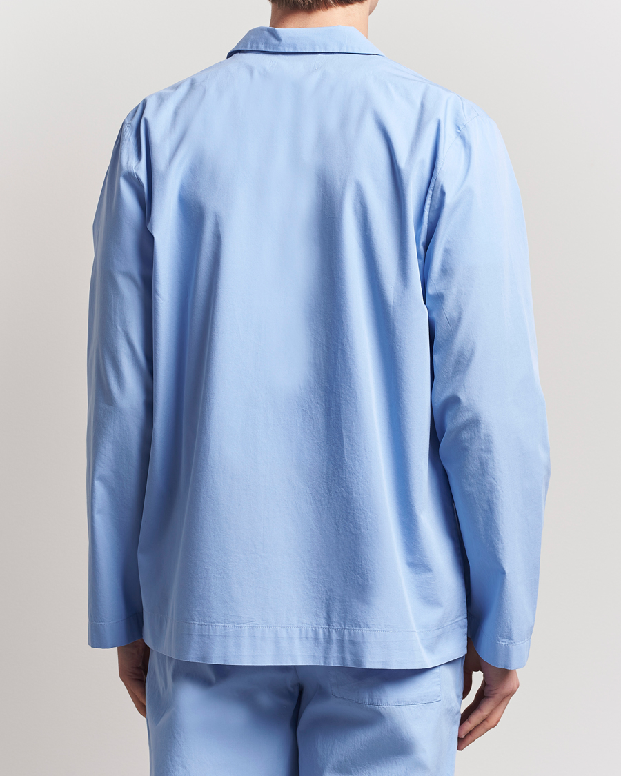 Mies | Yöpuvut ja kylpytakit | Tekla | Poplin Pyjama Shirt Cornflower Blue