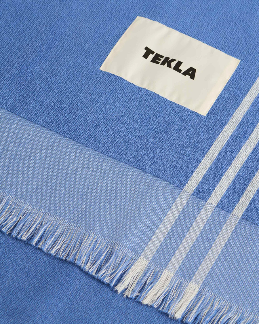 Mies | Tekla Organic Terry Beach Towel Azul | Tekla | Organic Terry Beach Towel Azul