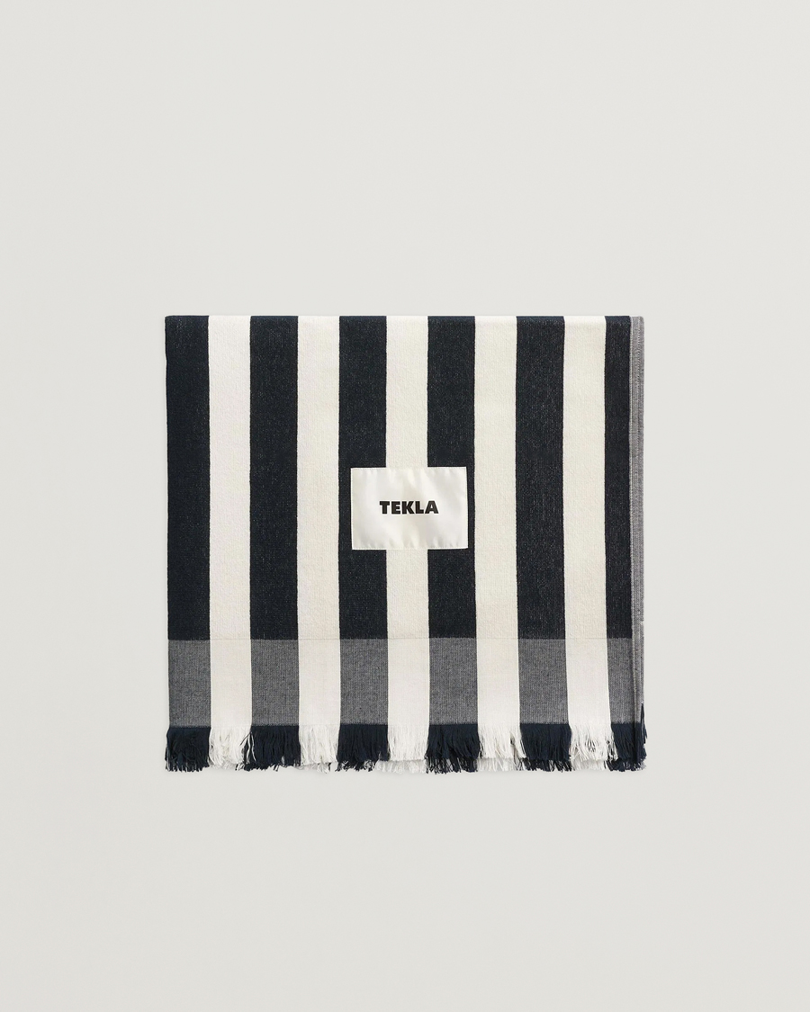 Mies | Tekstiilit | Tekla | Organic Terry Beach Towel Cala Stripes