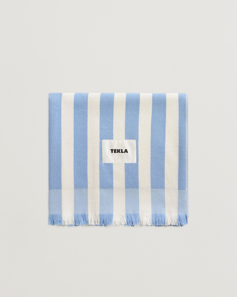 Mies | Tekstiilit | Tekla | TeklaOrganic Terry Beach TowelMoro Stripes