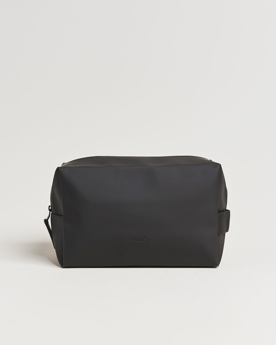 Mies | RAINS Washbag Large Black | RAINS | Washbag Large Black