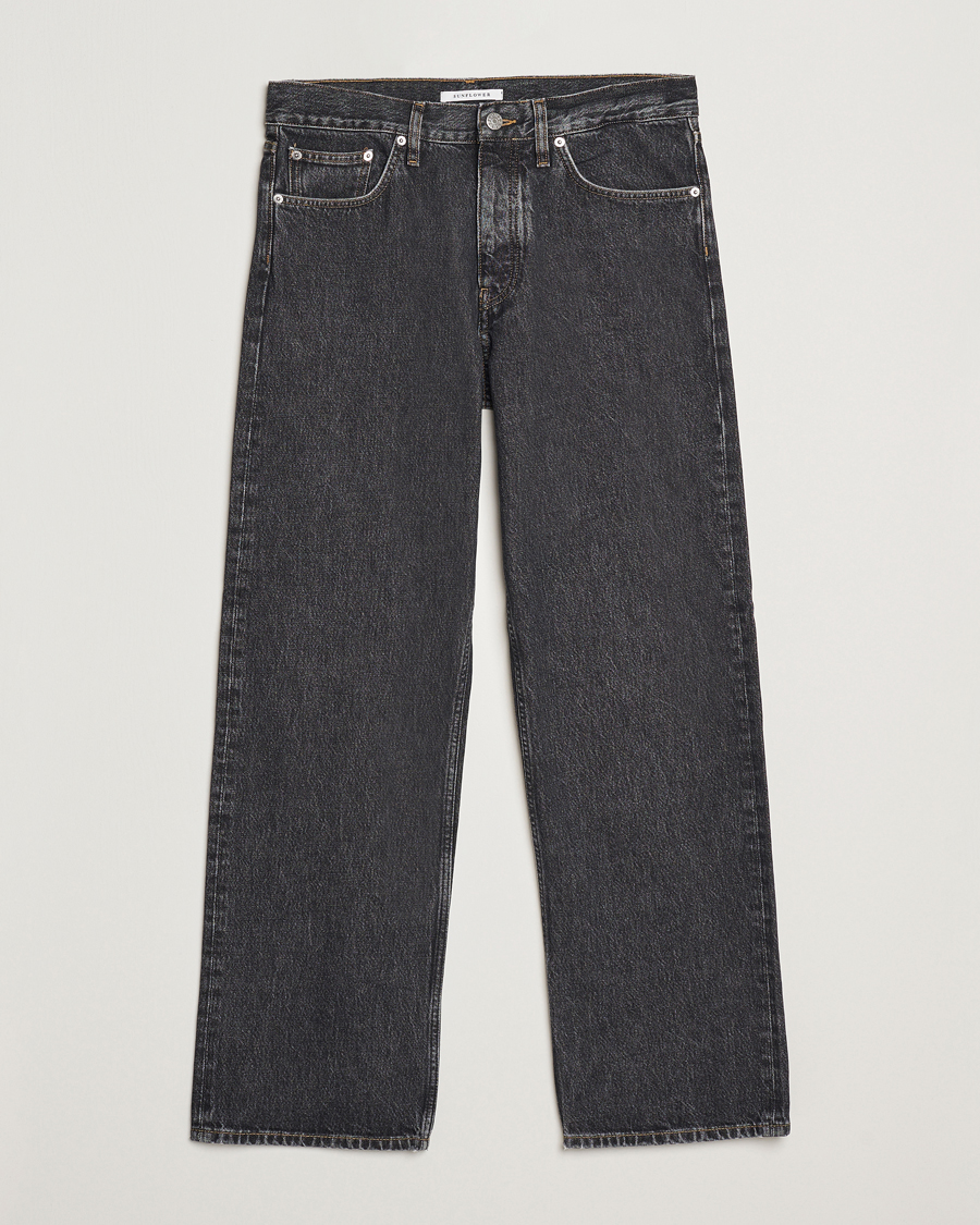 Mies | Farkut | Sunflower | Loose Jeans Black Stone