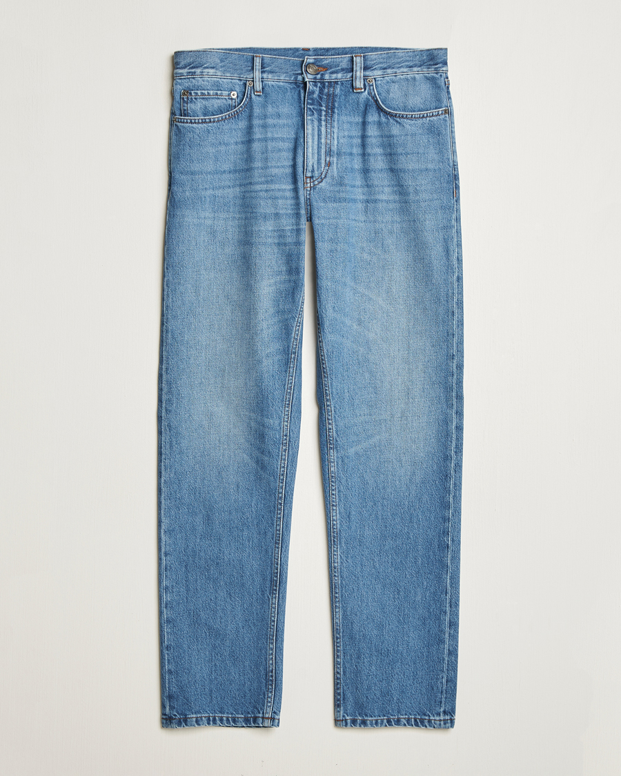 Mies | Housut | Zegna | 5-Pocket Denim Jeans Medium Blue Wash
