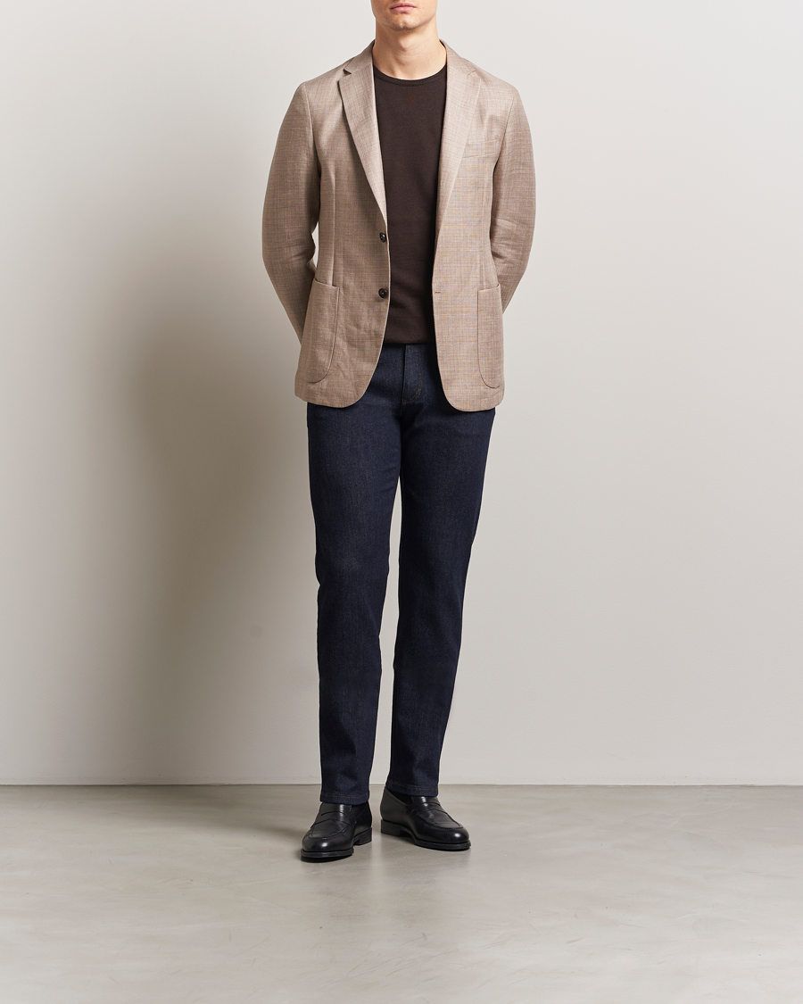 Mies | Housut | Zegna | 5-Pocket Denim Jeans Dark Rinse