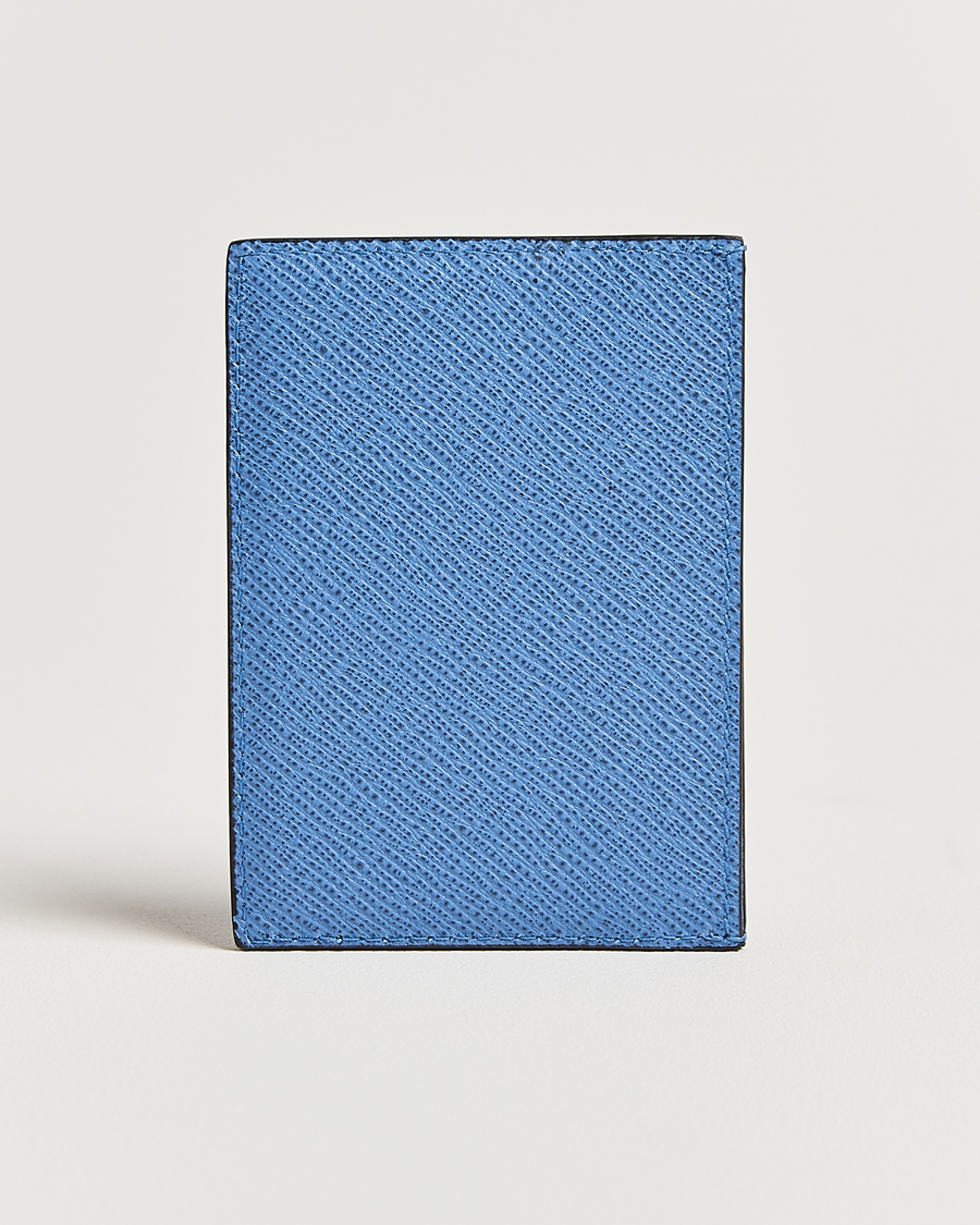 Mies | Lompakot | Smythson | Panama 773 Cardholder Nile Blue
