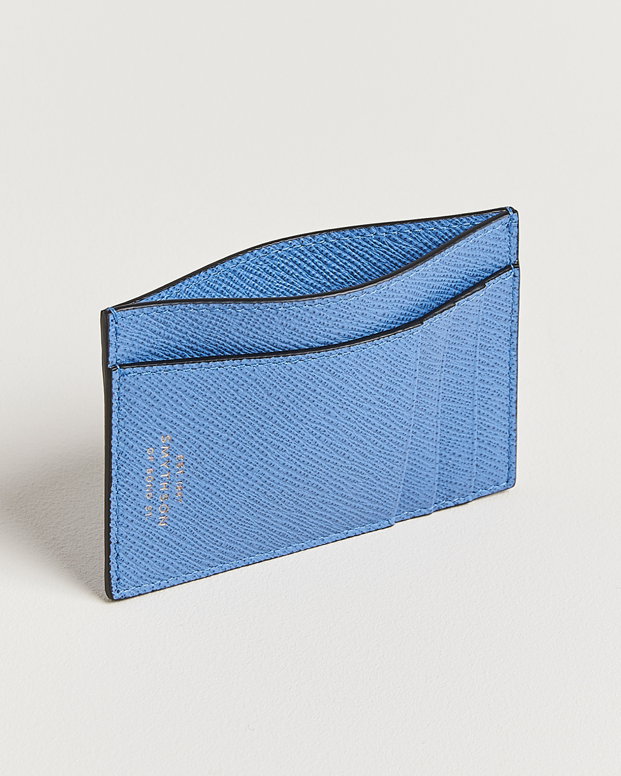 Mies | Lompakot | Smythson | Panama 773 Cardholder Nile Blue