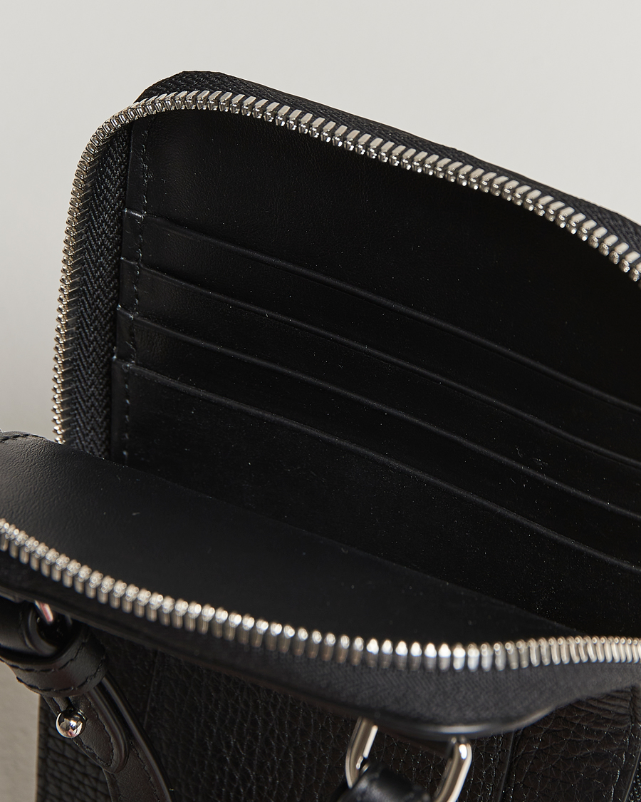 Mies | Smythson Ludlow Crossbody Pouch Black | Smythson | Ludlow Crossbody Pouch Black