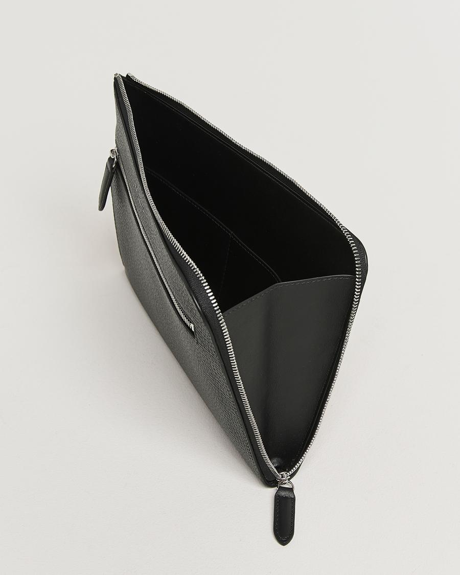 Mies | Laukut | Smythson | Ludlow Flat Organiser Pouch Black