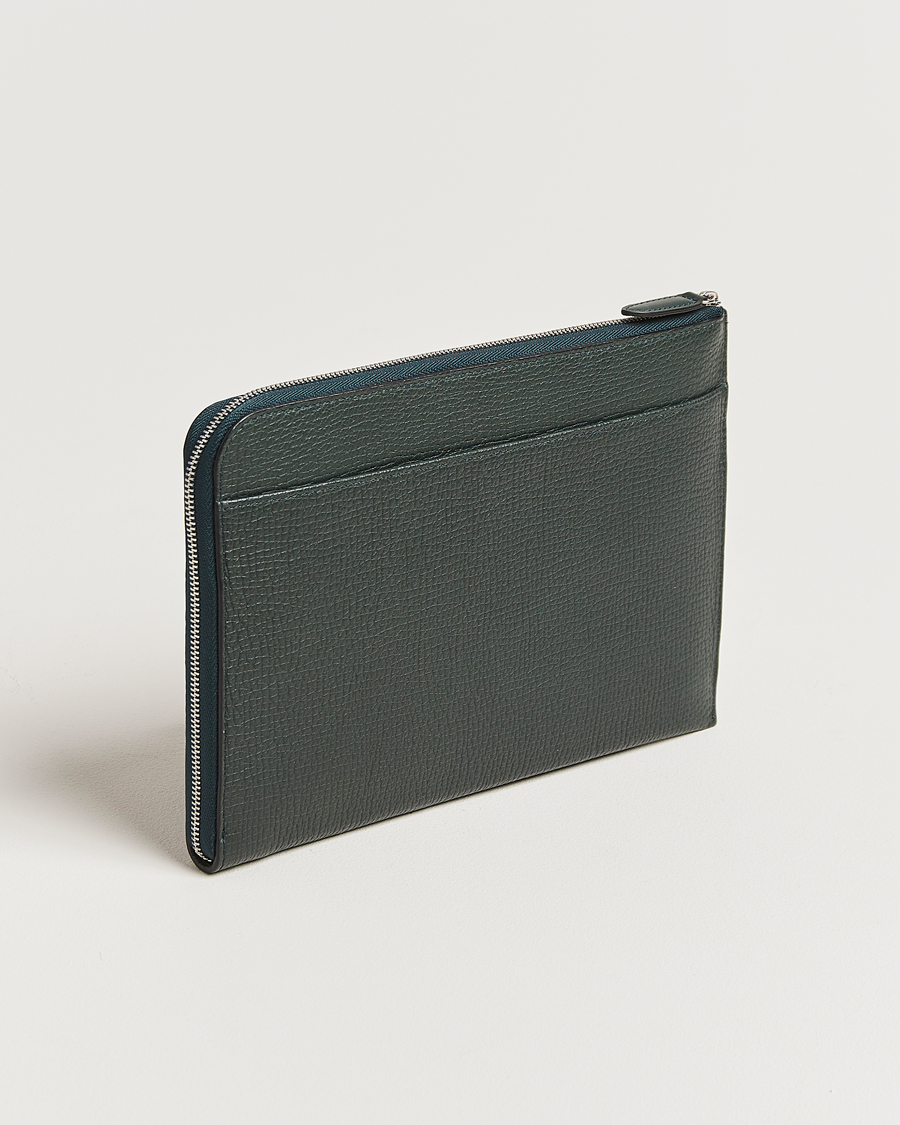 Mies | Smythson Ludlow Flat Organiser Pouch Bottle Green | Smythson | Ludlow Flat Organiser Pouch Bottle Green