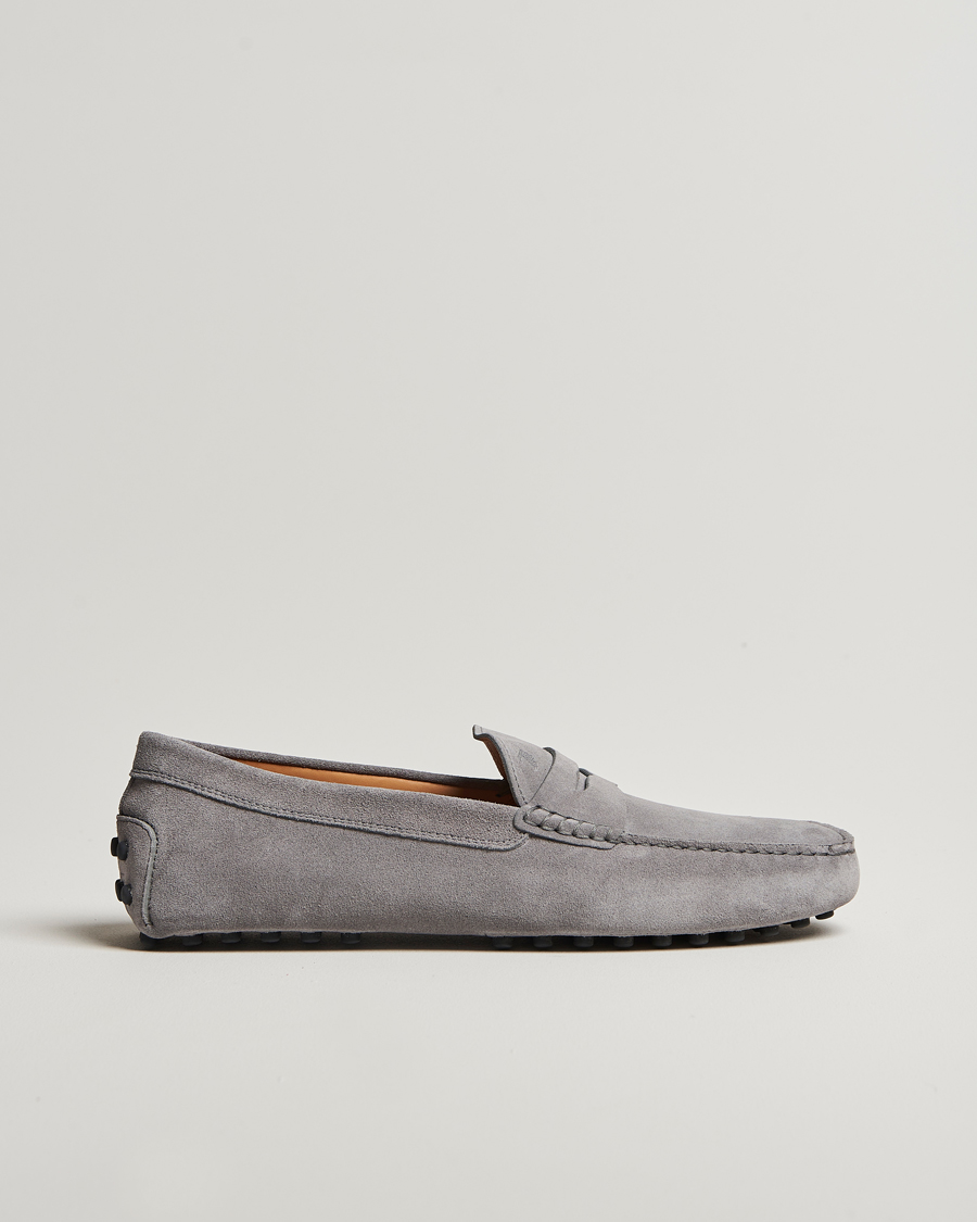 Mies | Tod's Gommino Carshoe Grey Suede | Tod's | Gommino Carshoe Grey Suede