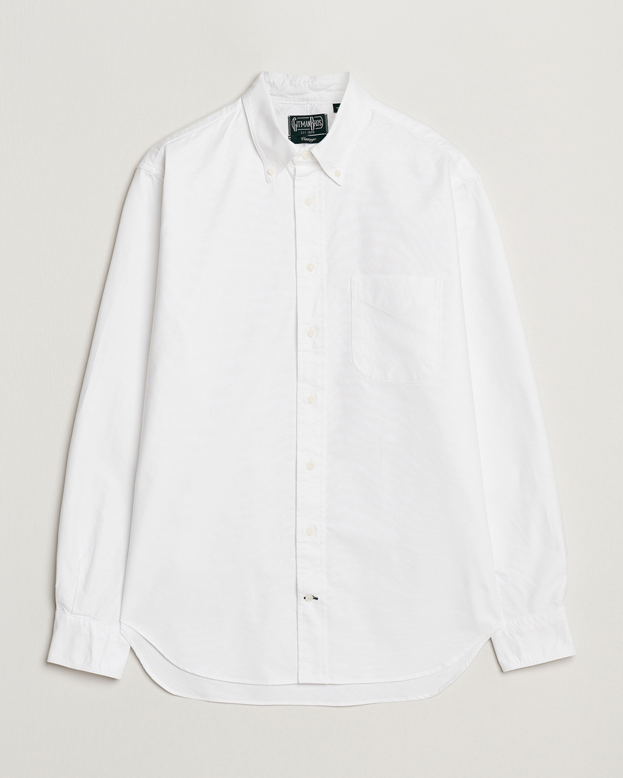 Mies | Kauluspaidat | Gitman Vintage | Button Down Oxford Shirt White