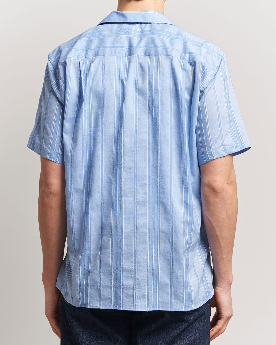 Mies | Kauluspaidat | Gitman Vintage | Japanese Dobby Camp Shirt Light Blue