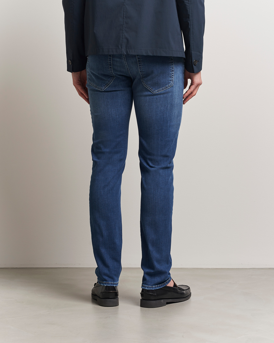 Mies | Farkut | PT01 | Slim Fit Stretch Jeans Medium Blue Wash