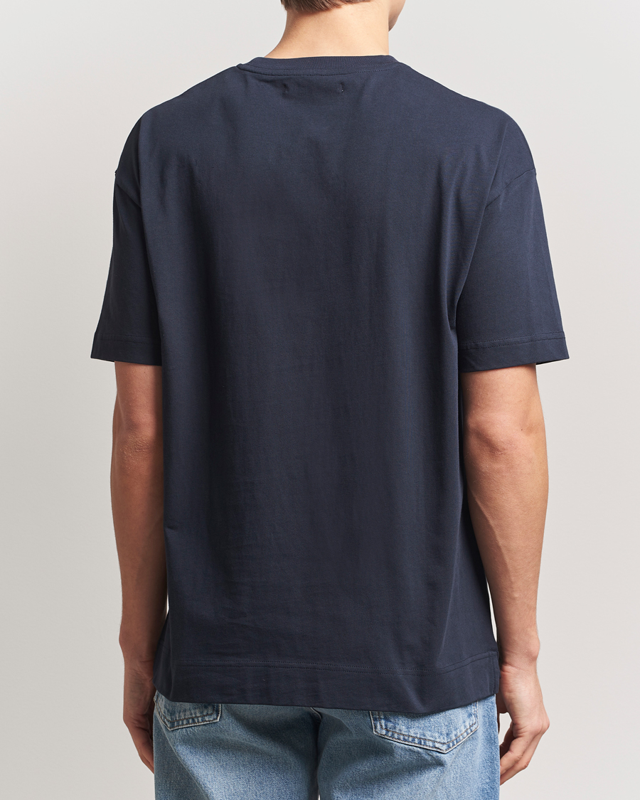Mies | T-paidat | Samsøe Samsøe | Joel Organic Cotton T-Shirt Salute Navy