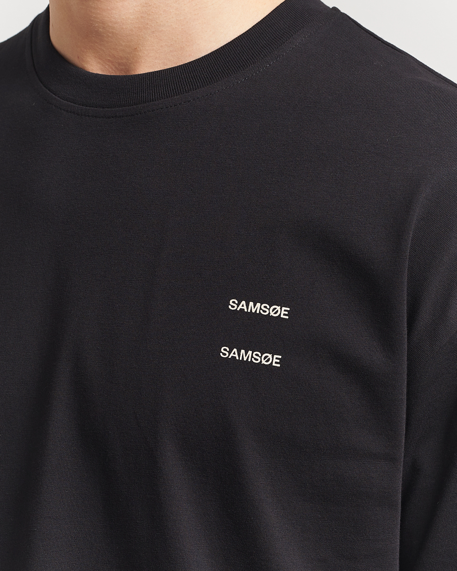 Mies | T-paidat | Samsøe Samsøe | Joel Organic Cotton T-Shirt Black