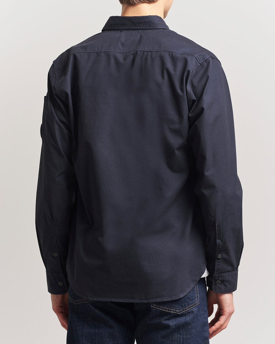 Mies | Kauluspaidat | C.P. Company | Organic Gabardine Pocket Shirt Navy