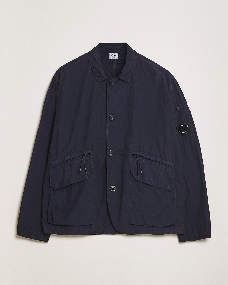 Mies | Takit | C.P. Company | Flatt Nylon Blazer Jacket Navy