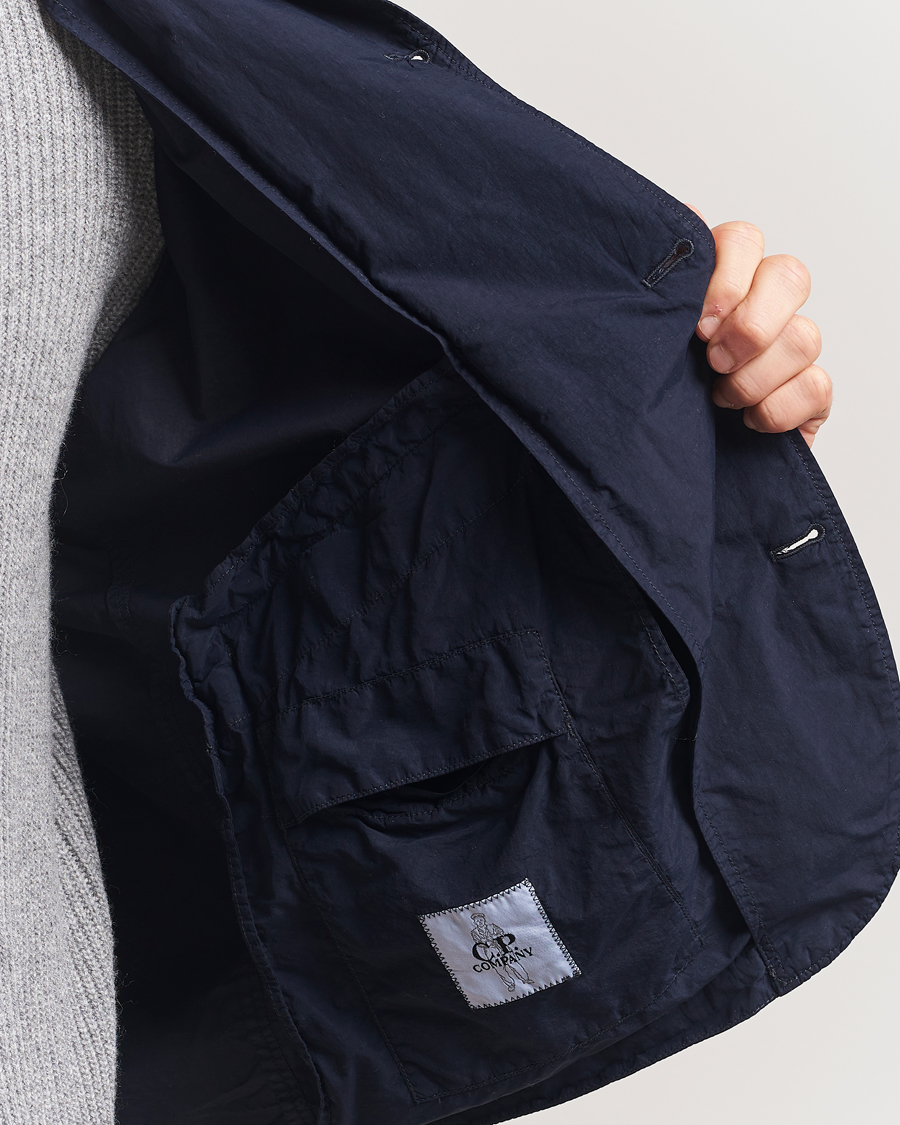 Mies | Takit | C.P. Company | Flatt Nylon Blazer Jacket Navy