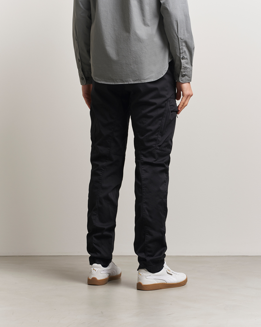Mies | Housut | C.P. Company | Satin Stretch Cargo Pants Black