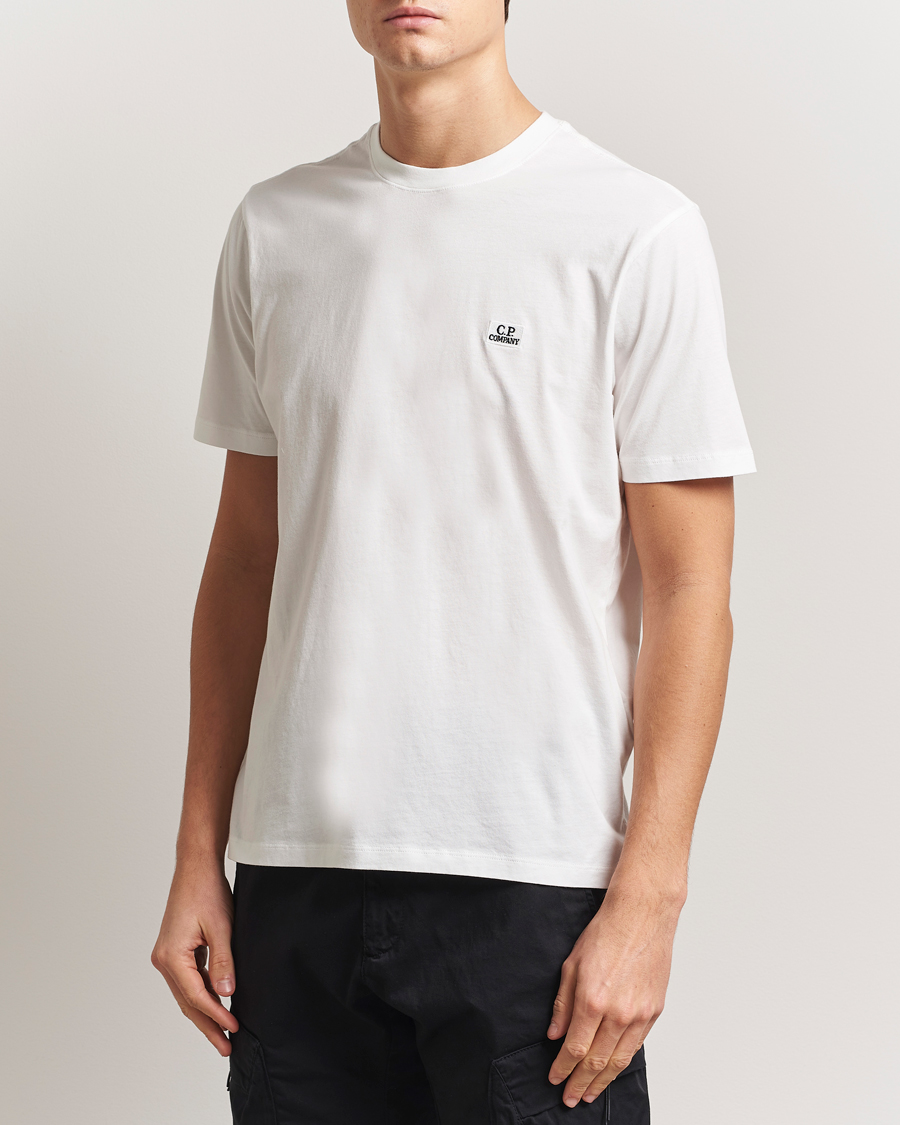Mies | T-paidat | C.P. Company | Short Sleeve Small Logo T-Shirt White