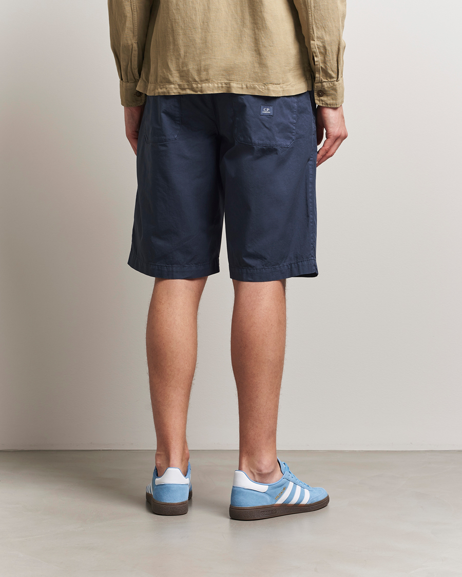 Mies | Shortsit | C.P. Company | Cotton Gabardine Shorts Navy