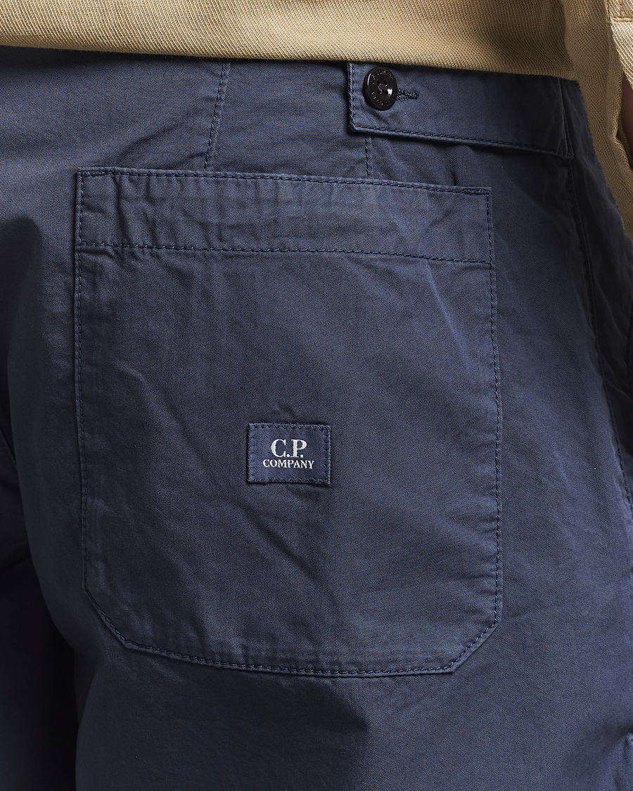 Mies | Shortsit | C.P. Company | Cotton Gabardine Shorts Navy