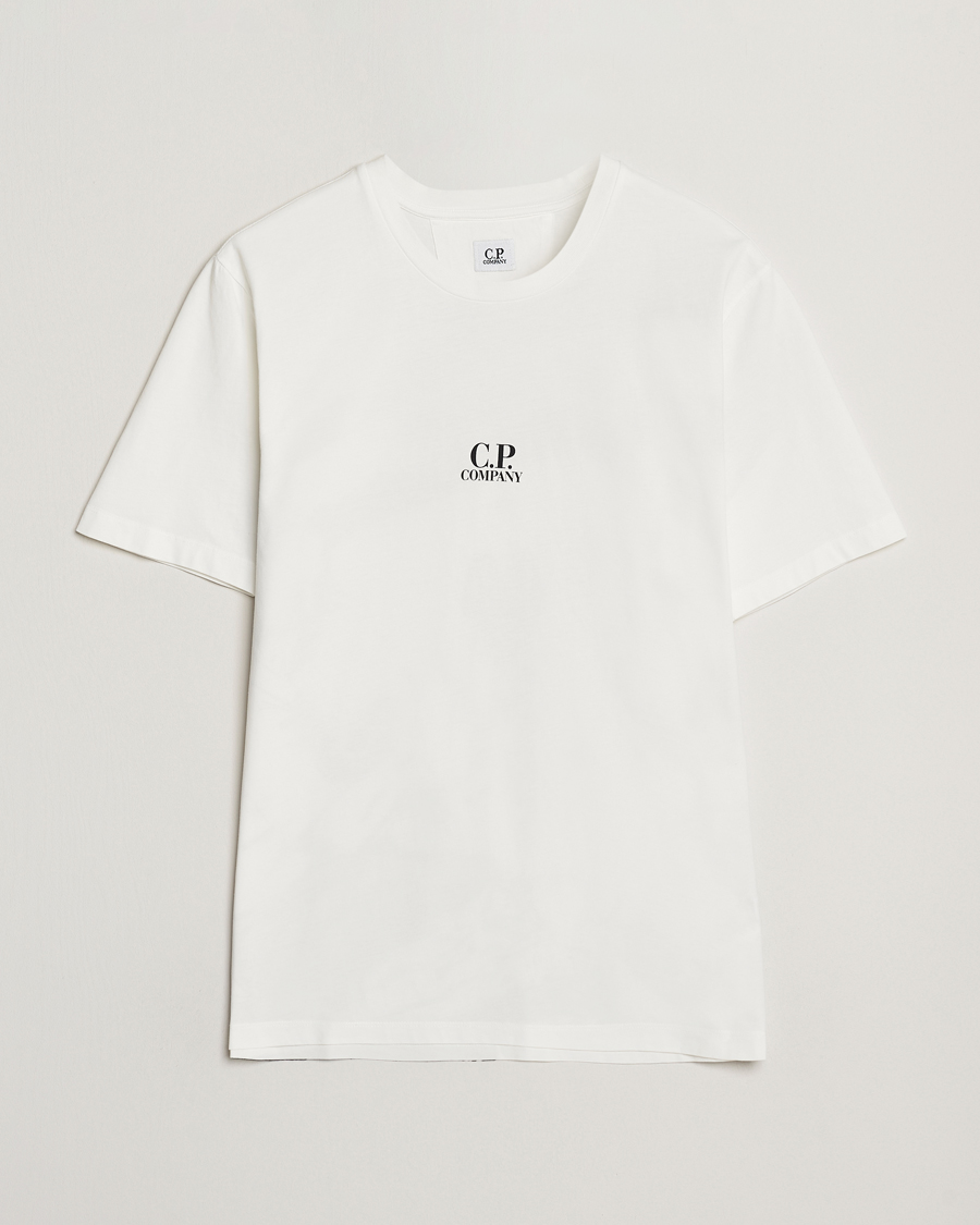 Mies | T-paidat | C.P. Company | Back Print Short Sleeve T-Shirt White