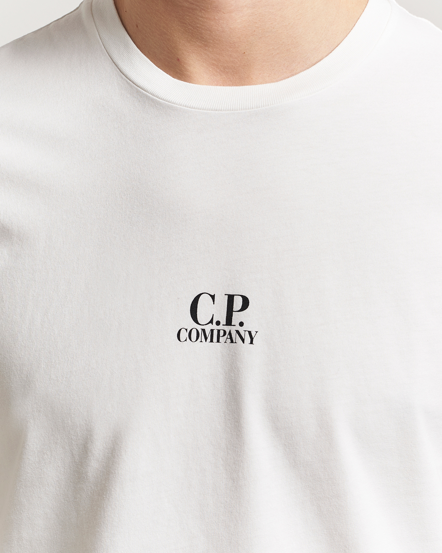 Mies | T-paidat | C.P. Company | Back Print Short Sleeve T-Shirt White