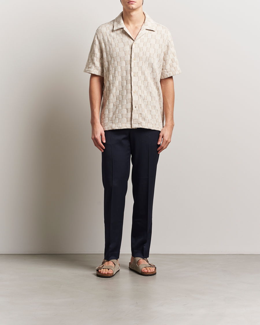 Mies | Kauluspaidat | J.Lindeberg | Torpa Resort Jersey Shirt Moonbeam