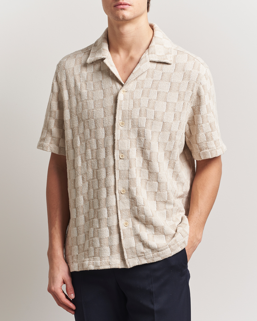 Mies | Kauluspaidat | J.Lindeberg | Torpa Resort Jersey Shirt Moonbeam