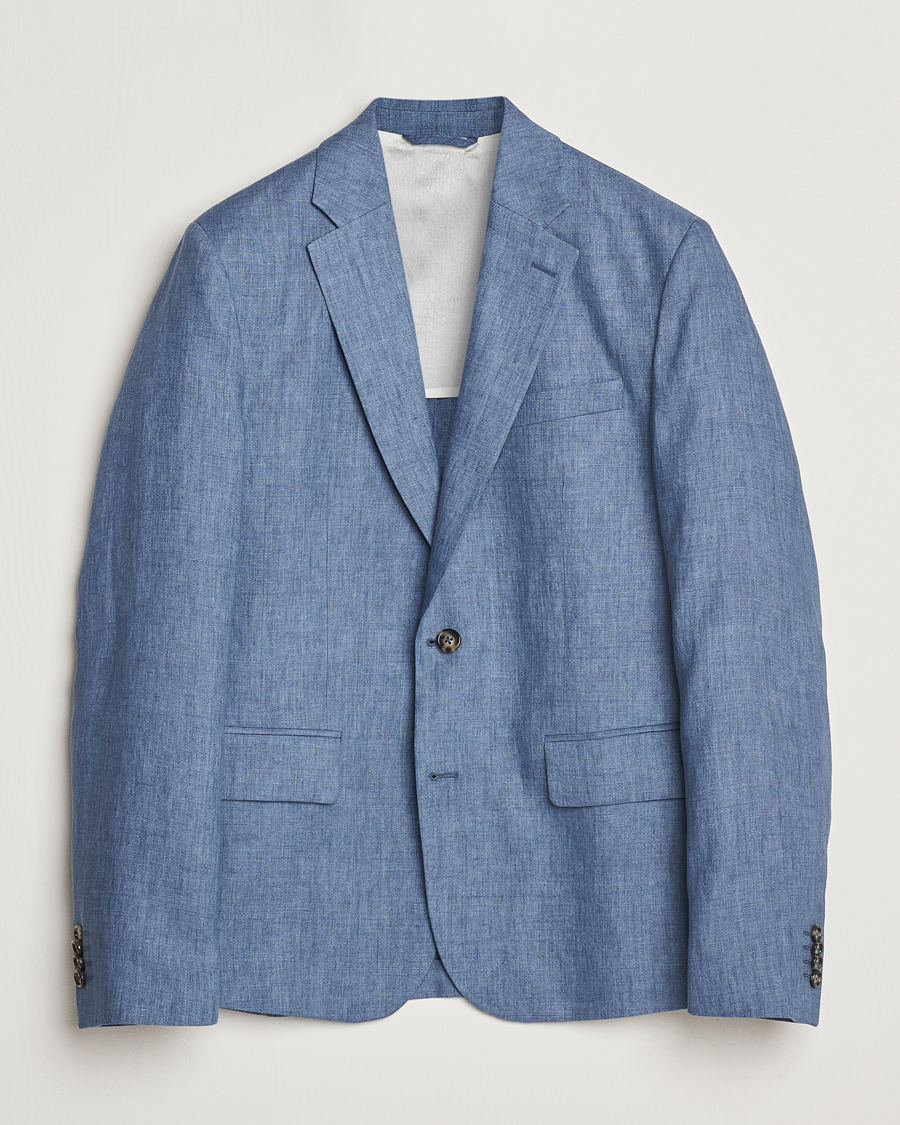 Mies | Pikkutakit | J.Lindeberg | Elton Super Linen Blazer Rainwashed