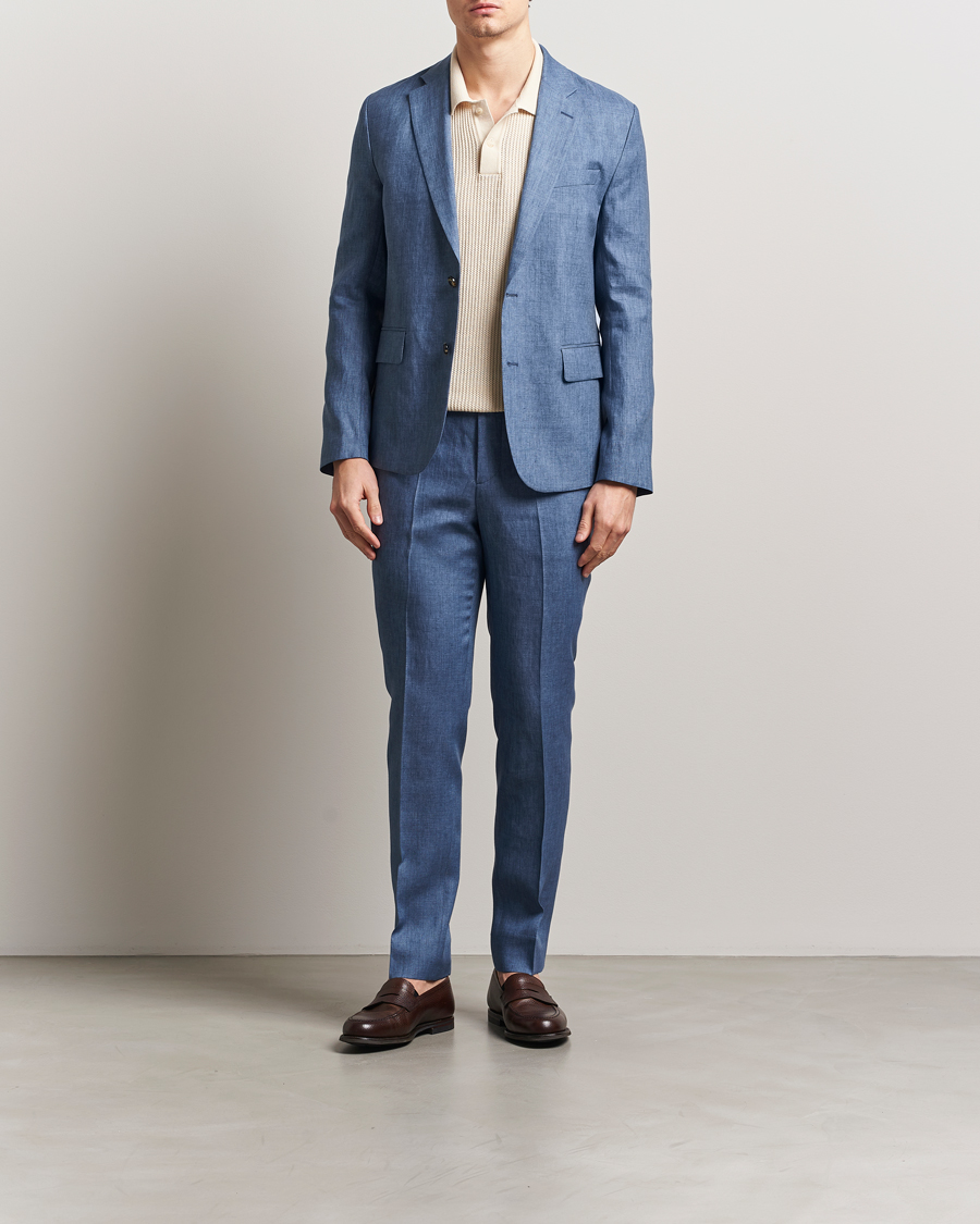 Mies | Pikkutakit | J.Lindeberg | Elton Super Linen Blazer Rainwashed