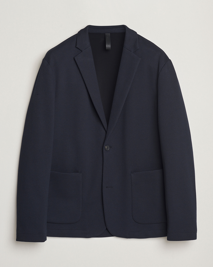 Mies | Pikkutakit | J.Lindeberg | Calvon 3D Piquet Blazer Navy