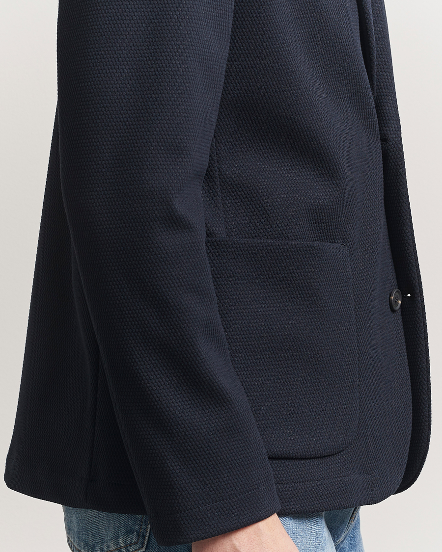 Mies | Pikkutakit | J.Lindeberg | Calvon 3D Piquet Blazer Navy