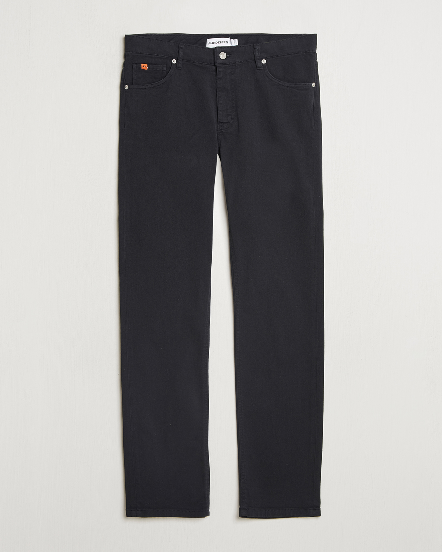 Mies | Housut | J.Lindeberg | Jax Left Hand Twill Jeans Black
