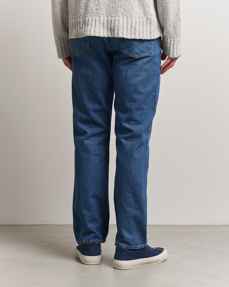 Mies | Farkut | J.Lindeberg | Cody Washed Reg Jeans Mid Blue