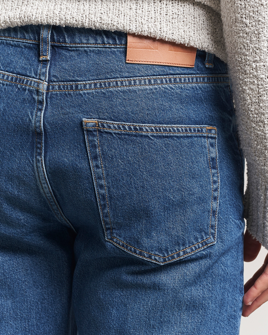 Mies | Farkut | J.Lindeberg | Cody Washed Reg Jeans Mid Blue