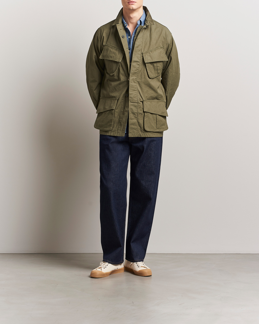 Mies | Kauluspaidat | orSlow | 101 Dad Fit Jeans One Wash