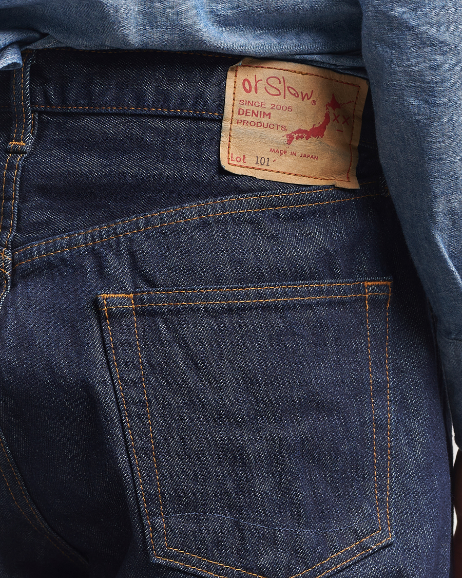 Mies | Kauluspaidat | orSlow | 101 Dad Fit Jeans One Wash