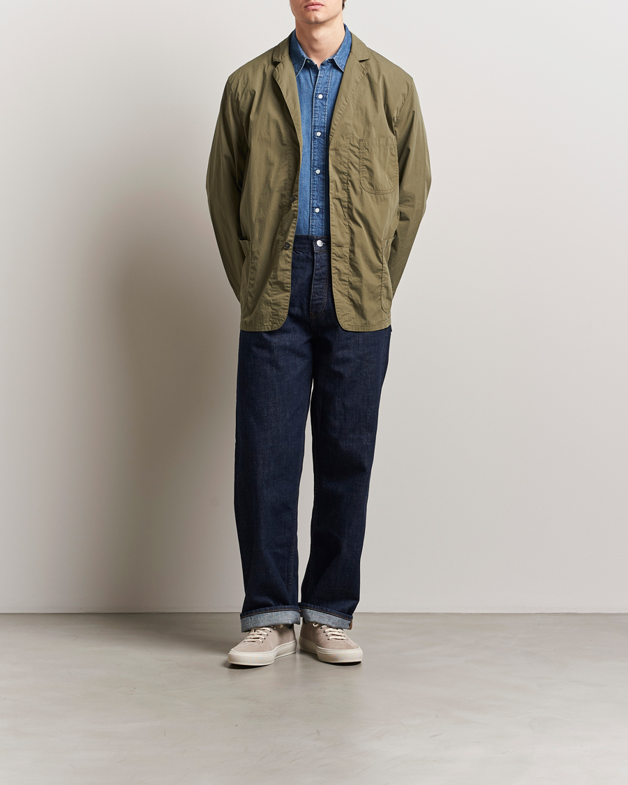 Mies | Pikkutakit | orSlow | Light Cotton Blazer Army Green
