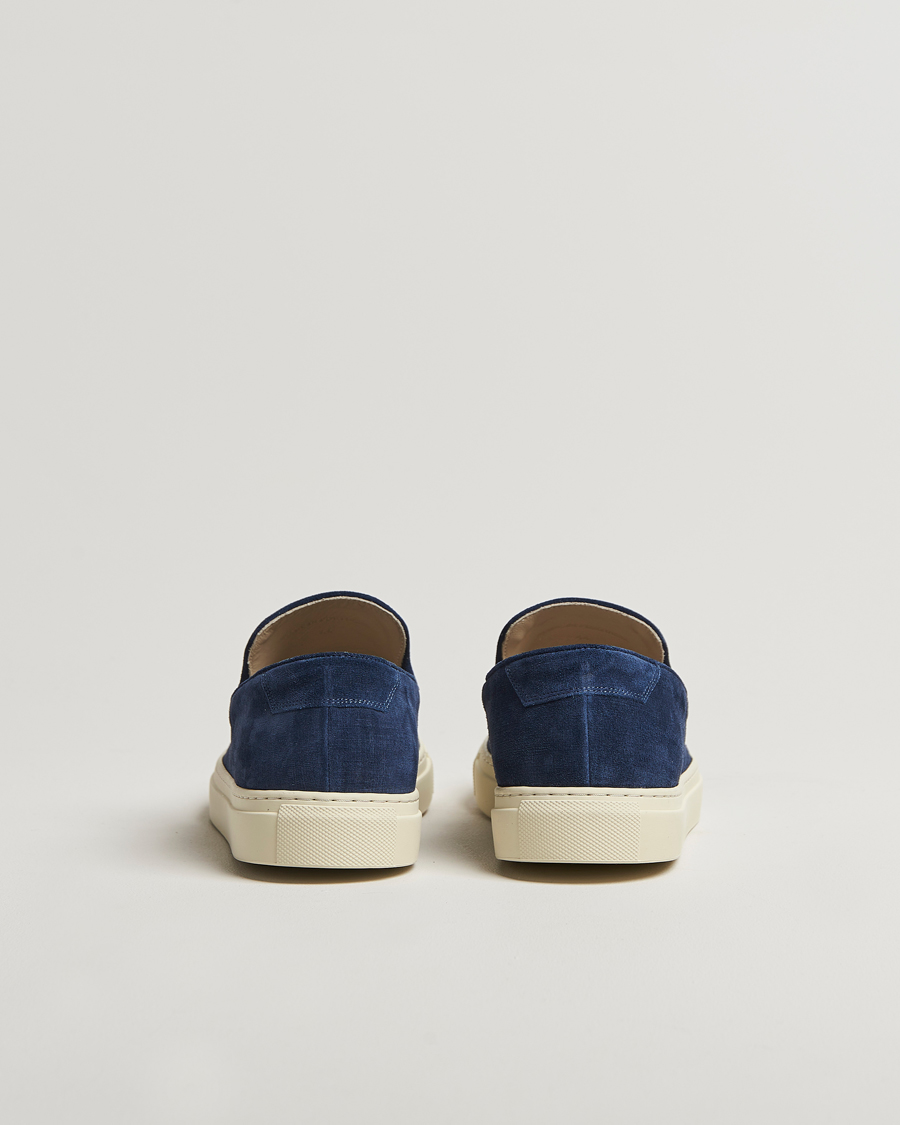 Mies | CQP Jetty Suede Sneaker Loafer Washed Navy | CQP | Jetty Suede Sneaker Loafer Washed Navy