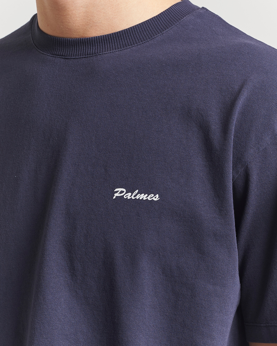 Mies | T-paidat | Palmes | Dyed T-Shirt Navy