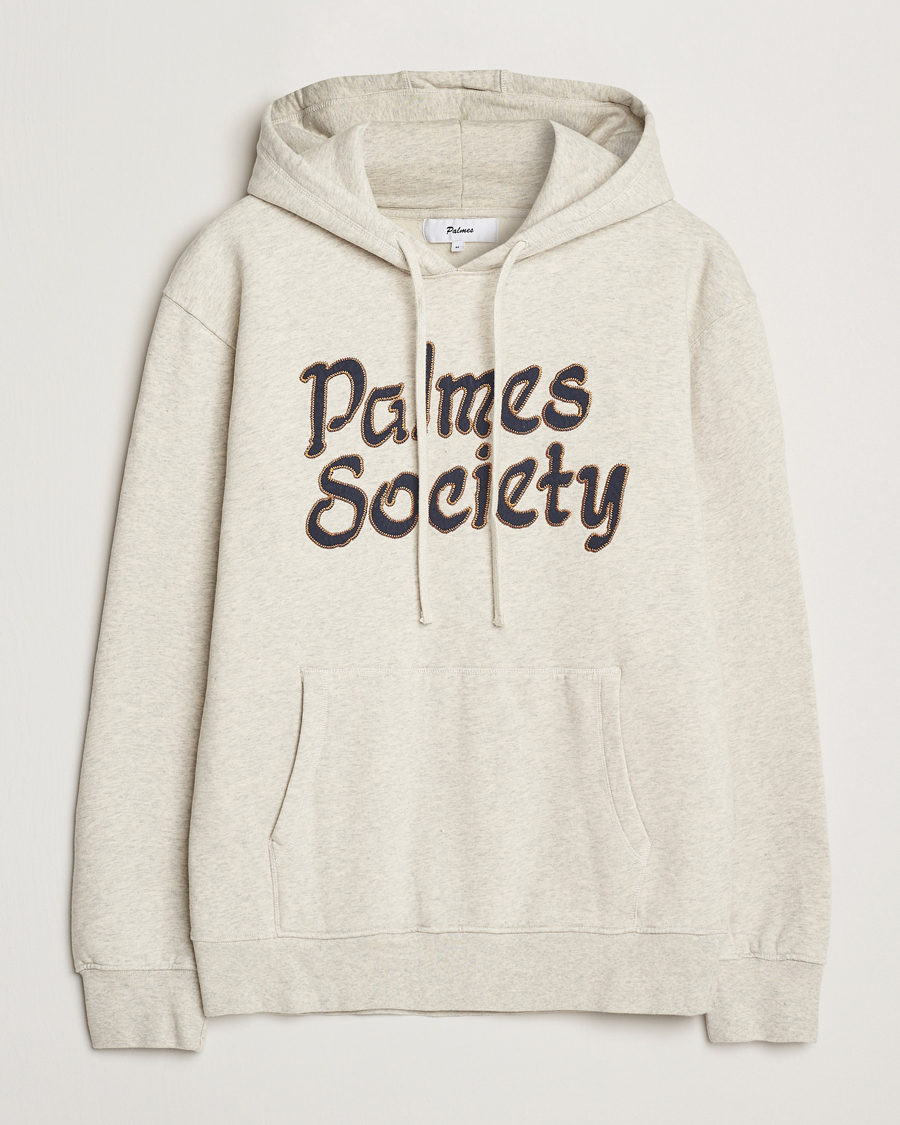 Mies | Puserot | Palmes | Society Hoodie Oatmeal